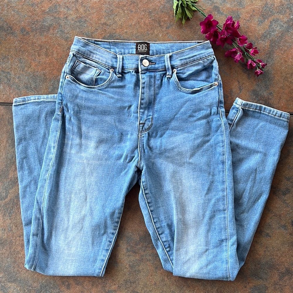 high rise jeans